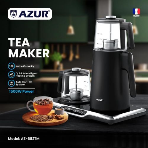 گچین مال  - چای ساز AZUR مدل AZ-682TM - کنترلر UK Strix و ساختار دیواره دوگانه